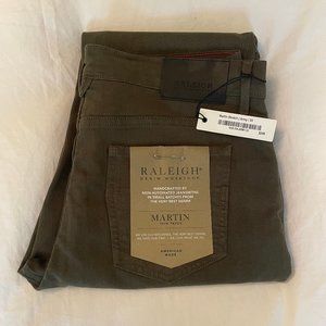 Raleigh Denim Company Martin Stretch Pants Army MiUSA